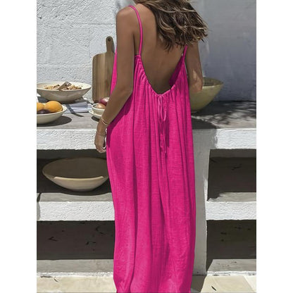 Sweet Home Backless Nightgown