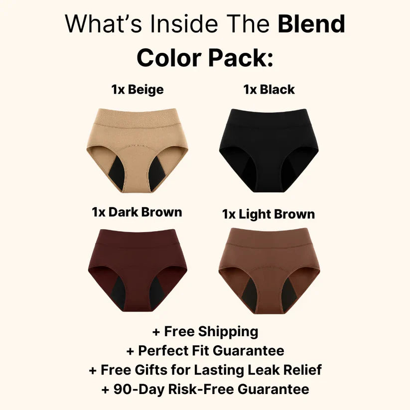 💖♀️Last Day 50% OFF|LBMLBM™ 100% Leak-Proof Underwear 4-pack