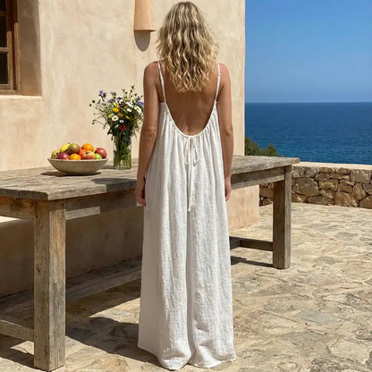 Sweet Home Backless Nightgown