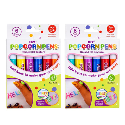 Save 50% by ordering today丨IEY®Magic 3D Popcorn Pens 🪄 Watch Their Drawings POP! (The Perfect Screen-Free Gift)