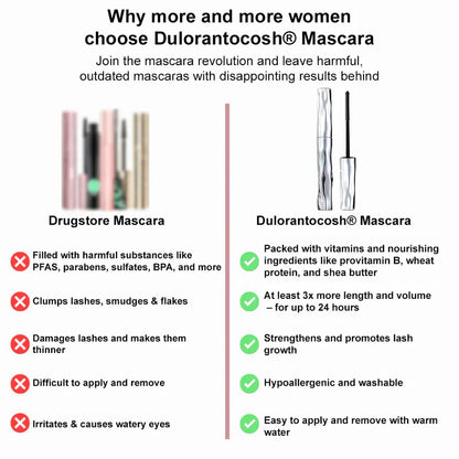 Staplepop® Waterproof Fibre Mascara💧 – Volume & Length without Clumping for Dramatic Moments
