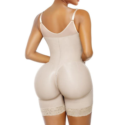 Tummy Control Butt Lifter Shaper – Zipper Crotch for Comfort and Confidence