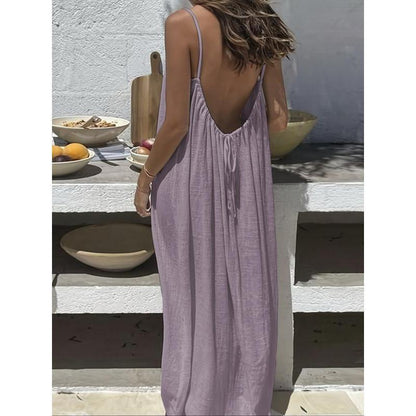 Sweet Home Backless Nightgown