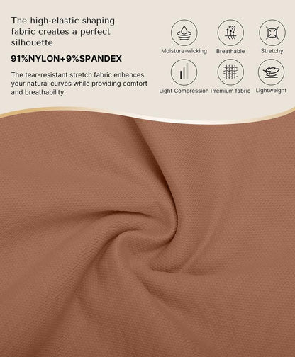 Look Snatched—Not Squeezed.  The Shapewear That Smooths Without Rolling, Digging, or Discomfort.